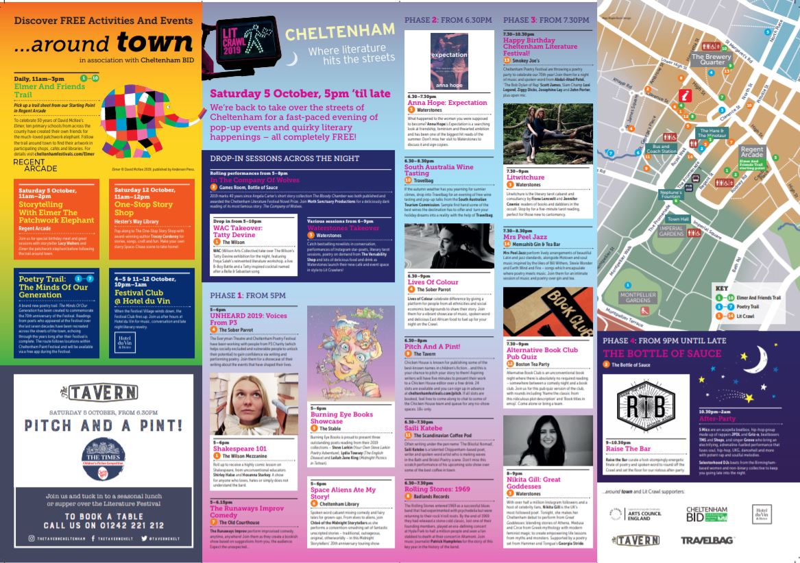 Cheltenham Literature Festival programme